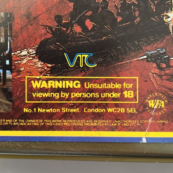 THE NINJA MISSION - VHS - Clamshell 1984 - Picture 7 of 11